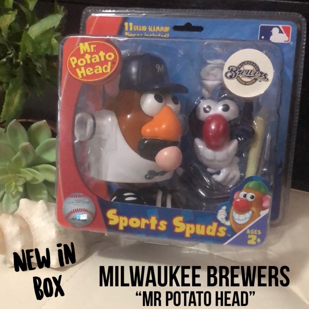 New in Box-Milwaukee Brewers “Mr Potato Head”